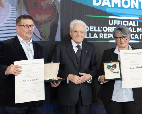 mattarella e i genitori